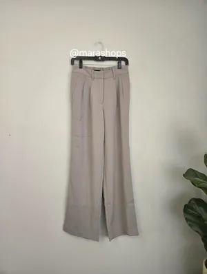 Quince Stretch Crepe Pleated Wide Leg Pants thumbnail 4