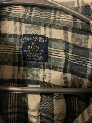 Faded Glory Button up flannel thumbnail 2