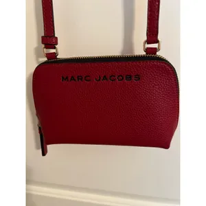 Marc Jacobs Crossbody Bag Women Small Red Pebbled Leather Camera Bag‎ thumbnail 3