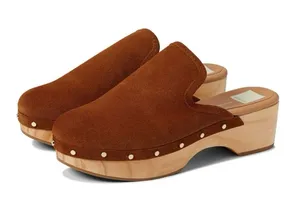 Dolce Vita Closen Slip-On Studded Clog Cognac Suede Size 7.5 thumbnail 1