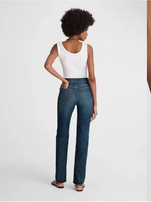 Madewell Women’s Longline straight leg jeans thumbnail 3