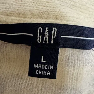 GAP Brown Striped Button Cardigan- size‎ L thumbnail 3