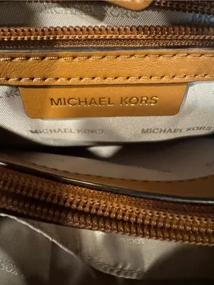 Michael Kors Dark Brown MK Logo Chain-Strap Shoulder Bag thumbnail 9