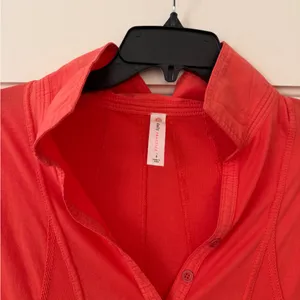 Anthropologie Daily Practice Orange mini casual dress size small thumbnail 2