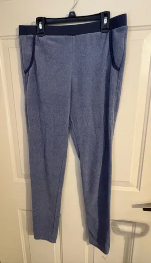 DKNY denim blue jogger pants thumbnail 1