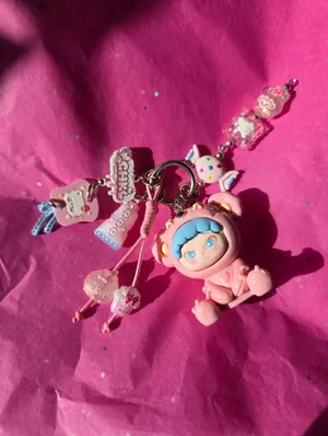 Dora TNT Space Bag Charm Key Charm Phone Charm Pink thumbnail 2