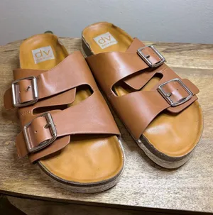 Boho Espadrille Platform Sandals DV Dolce Vita Carther Brown 7.5 thumbnail 1