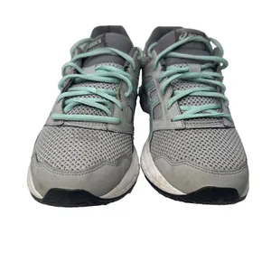 ASICS GEL-Contend 5 Women’s Size 10 Gray Aqua Running Walking Shoes 1012A234 thumbnail 3
