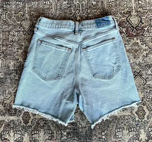 Abercrombie High Rise Dad Shorts in Light Wash - 26 thumbnail 9