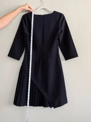 navy blue dress thumbnail 3