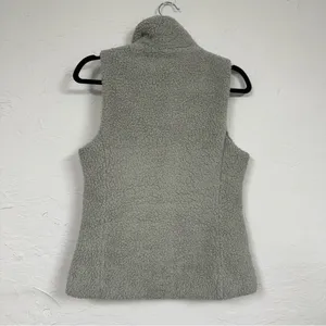 Patagonia Las Gatos Grey Fleece Full Zip Vest Womens M Outdoorsy Hiking Jacket thumbnail 11