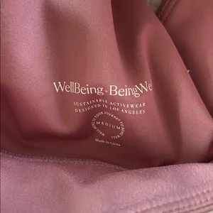 WellBeing + BeingWell revolve MoveWell mauve blush Pink Sports Bra Yoga M thumbnail 7