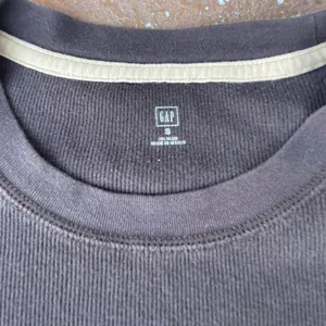 Brandy Melville Y2k GAP thermal brown long sleeve t-shirt thumbnail 5