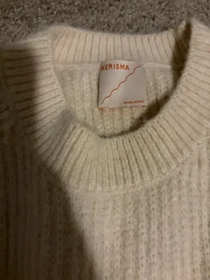 Kerisma Creme Cropped Sweater thumbnail 3