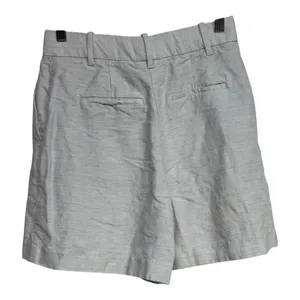 Wilfred Women's Beige Linen Blend Shorts Size 6 Flat Front Casual Chic‎ thumbnail 2