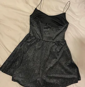 Sparkly Black Romper thumbnail 4