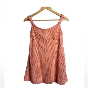 Free People Berry Kiss Mini Dress NWT Small Orange Floral Off Shoulder Boho thumbnail 5
