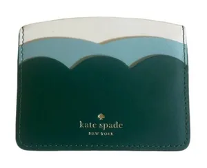 Kate Spade Gemma Cloud Mist Smooth Leather Small Dual-Sided Slim Card Holder thumbnail 1