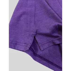 Nike K-State Wildcats Womens V-Neck Short Sleeve T-Shirt Purple M Used thumbnail 12