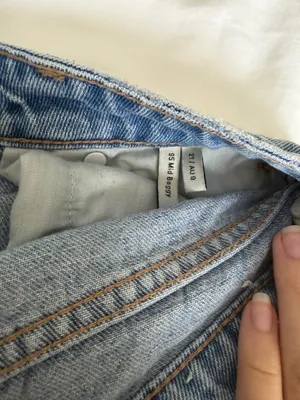 Abrand 95 Mid Baggy Jean Blue Size 27 thumbnail 3