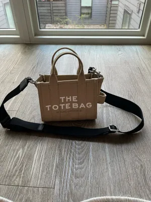Beige Marc Jacob’s The Canvas Crossbody Tote Bag thumbnail 5