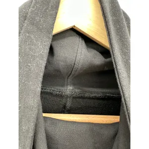 Lululemon‎ Stress Less Black French Terry Cowl Neck Pullover Sweatshirt W3BC3S 4 thumbnail 5