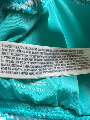 {American Eagle Aerie} Brand New Crinkle Stripe Longline Plunge Bikini Top thumbnail 10