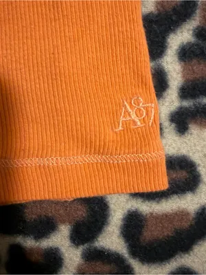 2000s vintage style burnt orange 2012 aéropostale tank top thumbnail 4