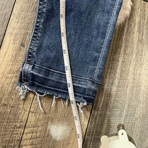 Rag & Bone Lilly Dale Ankle Skinny Jeans Raw Hem thumbnail 2