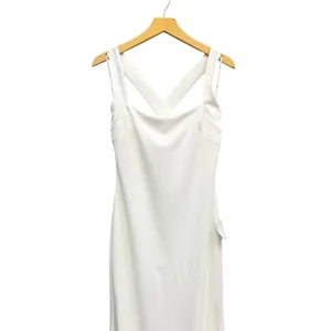 Lulus Pure Romance White Mermaid Maxi Dress size Medium NWT thumbnail 6