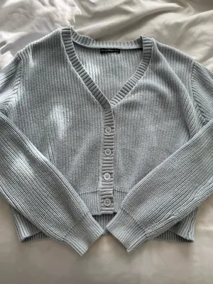 Brandy Melville Blue Cardigan thumbnail 4