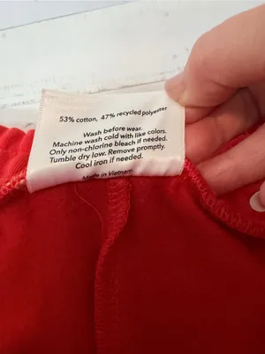 Blogilates Marshmallow Dolphin Red Drawstring Women’s Shorts Sz 1X NWT thumbnail 6