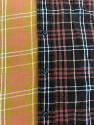 St. John's Bay Split Dye Flannel Shirt thumbnail 4