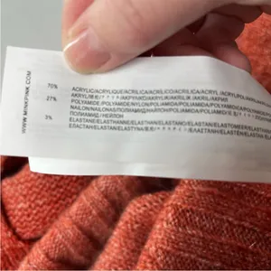 MinkPink‎ Womens Brick Red Size Large Curious Roll Neck Sweater Dress Tunic NEW thumbnail 4