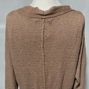 Abercrombie & Fitch Button Front V-Neck Cardigan Sweater Light Brown Size Small thumbnail 14