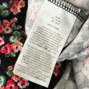 NWT Boden Women’s Jersey Tea Midi Dress Diamond Rose Floral Black Pink 6 Petite thumbnail 10