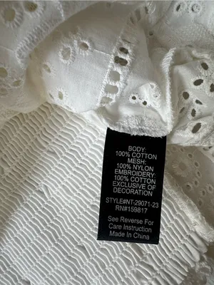 Altar’d State Eyelet and Lace blouse thumbnail 8