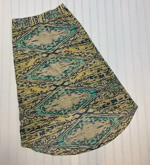 The Limited Aztec print high low skirt thumbnail 1