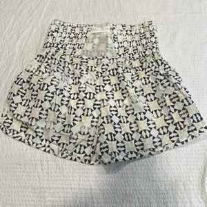 Free people triangle pattern high rise shorts NWT S women thumbnail 4