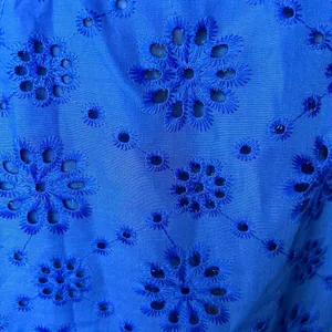 Boho ✨Royal Blue Lace Eyelet Bow Tie Vest Tank Top 2XL 💙 🎀 thumbnail 7