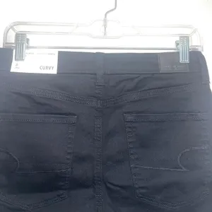NWT Ne(X)t Level Solid Black High Rise Curvy Shorts thumbnail 6