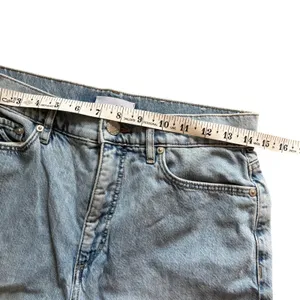 LOFT High Waist Palazzo Jeans‎ Size 26 Wide Leg Denim Blue thumbnail 6