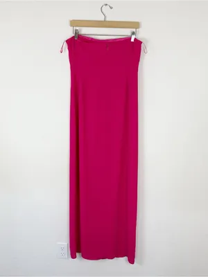 superdown Asher Strapless Dress in Pink thumbnail 7