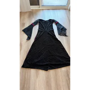 Gothic Renaissance Sorceress Velvet Lace Purple Pink Size М Halloween thumbnail 9