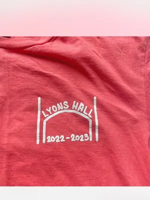 Notre Dame Lyons Hall dorm tee Pink Size M thumbnail 7
