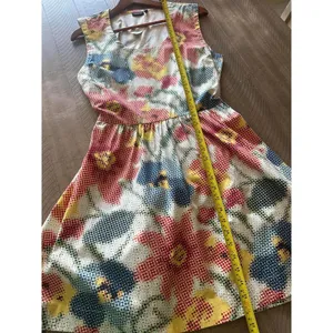 NWT Kate Spade Saturday Photo Floral Open Back A-line Mini Dress Women’s Medium​ thumbnail 13