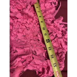 NBD Revolve Lace Mini Dress V-Neck Pink Halter Back Party Prom Cocktail thumbnail 12