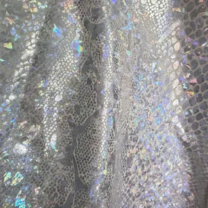 NWOT Silver Holographic Sequin High Rise Flare Bell Bottom Pants Small thumbnail 8
