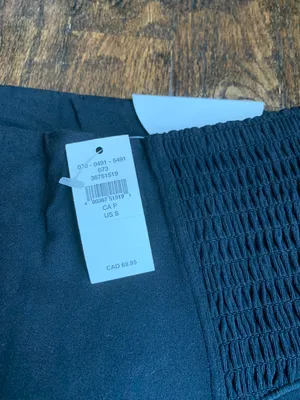 Aerie NWT Offline Real Me 7/8 Leggings Black Small thumbnail 5