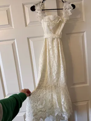 Saints + Secrets White Dress thumbnail 1